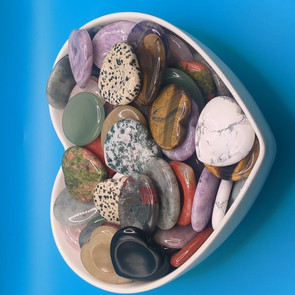 Intuitively chosen worry stone
